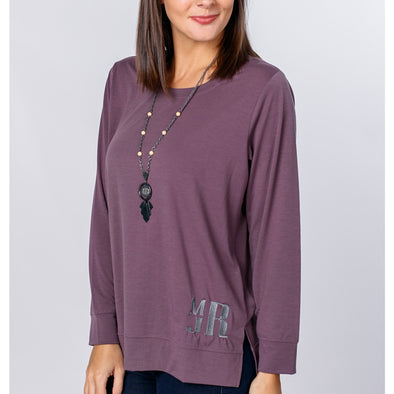 Plum Lexi Shirt- S/M