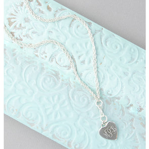 Silver Plated Heart Necklace