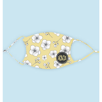 Yellow Dogwood Face Mask