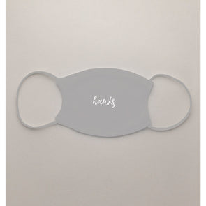 Script Font Face Mask- Kids