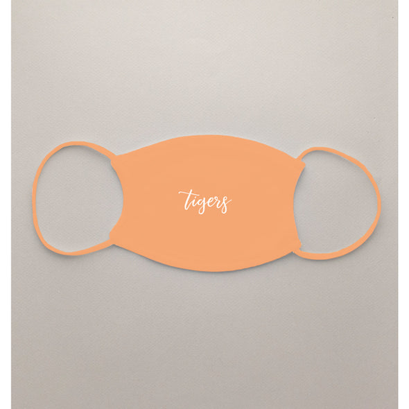 Script Font Face Mask- Kids