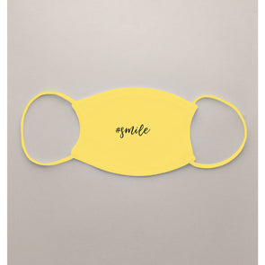 Script Font Face Mask- Kids