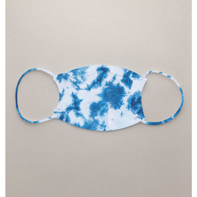 Kid's Blue Tie Dye Face Mask