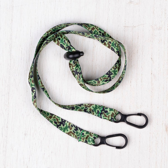 Gamer Camo Face Mask Lanyard