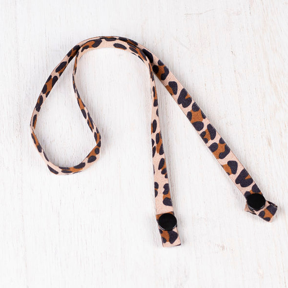 Leopard Face Mask Lanyard