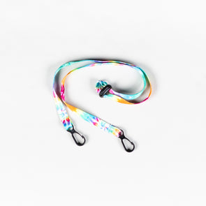 Tie Dye Mask Lanyard