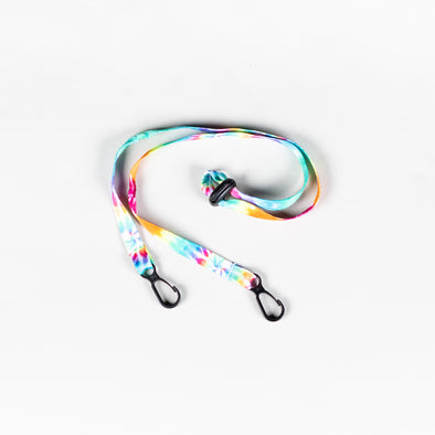 Tie Dye Mask Lanyard