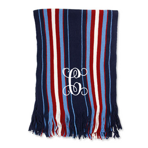 Navy & Red All American Scarf