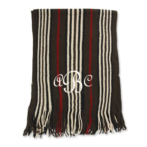 Brown, Black & Red All American Scarf