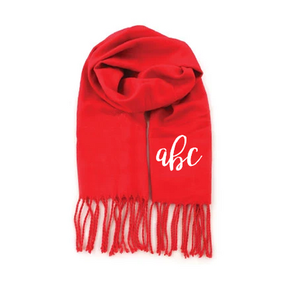 Red Children's Cashmere Scarf