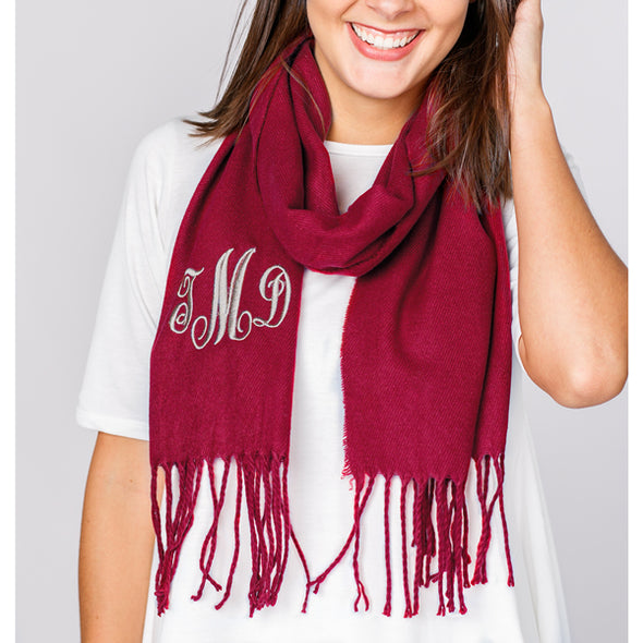 Soft as Cashmere Scarf - Cranberry