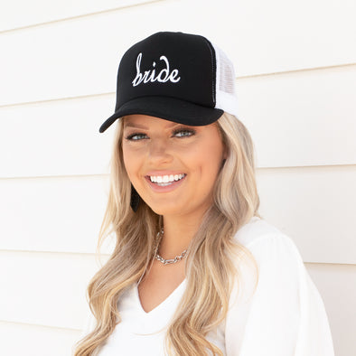 Black & White Life of the Party Trucker Hat