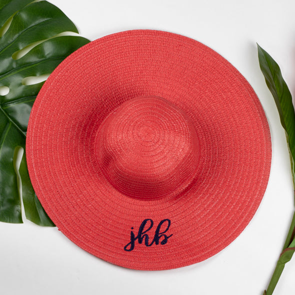 Red Made in the Shade Sun Hat