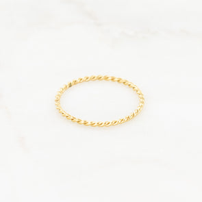 In The Details Stacking Ring - Braided