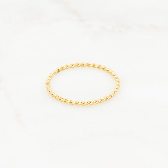 In The Details Stacking Ring - Braided