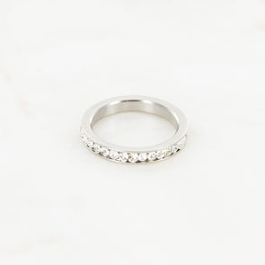 In The Details Stacking Ring - Eternity CZ