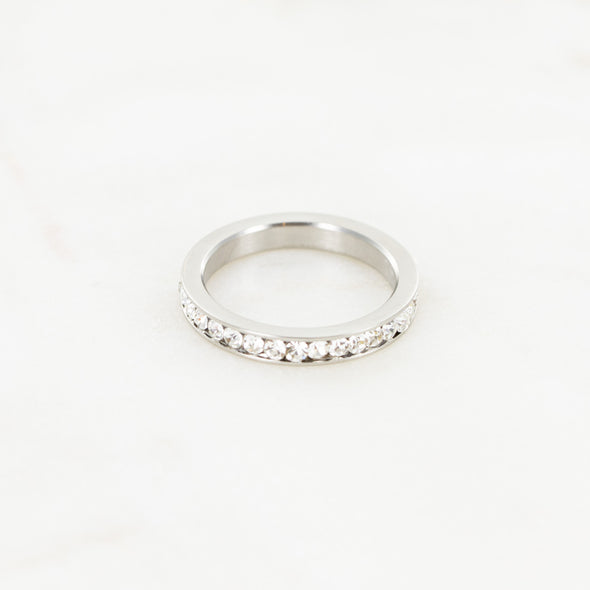 In The Details Stacking Ring - Eternity CZ