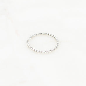 In The Details Stacking Ring - Braided