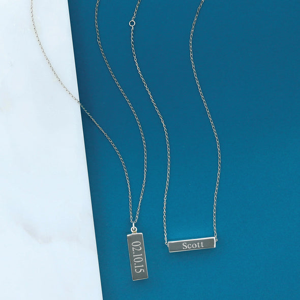 Silver Plated Journey Necklace