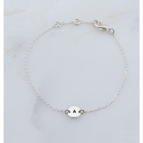 Sterling Silver Letter Perfect Bracelet