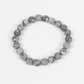 Grey Men's Stretch Bracelet