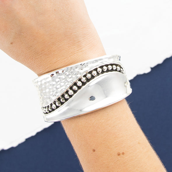 Sterling Smoke Show Cuff