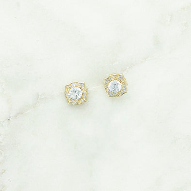 Goldtone Vanity Fair Earrings