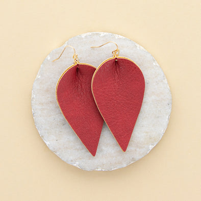 Leave It to Me Earrings - Red