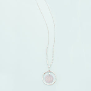 Simple Wonders Necklace - Silvertone