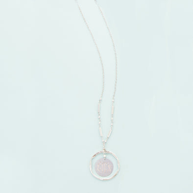 Simple Wonders Necklace - Silvertone