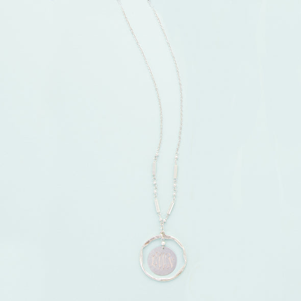 Simple Wonders Necklace - Silvertone