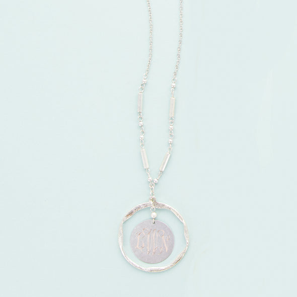 Simple Wonders Necklace - Silvertone