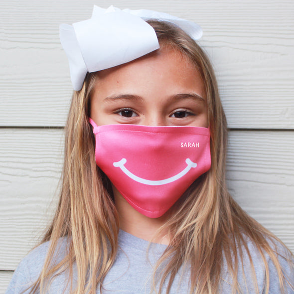 Smile Face Mask  (Adult & Kids sizes)