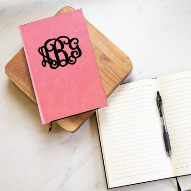 The Rest is Still Unwritten Leatherette Journal - Pink