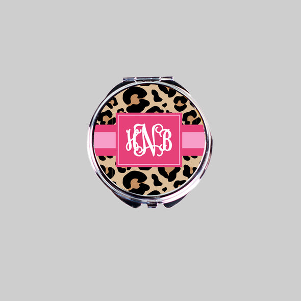 Leopard Compact Mirror