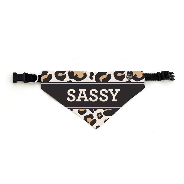 Leopard Print Pet Bandana