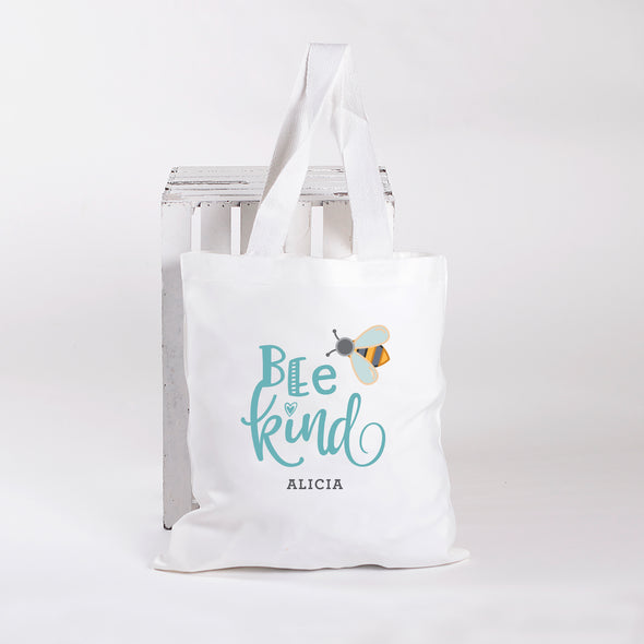 Bee Kind, Personalized Tote Bag