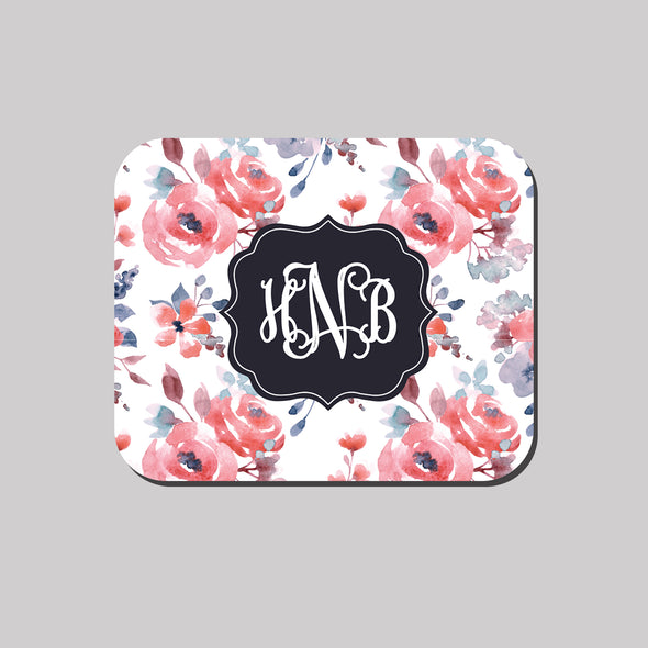 Watercolor Floral Mousepad