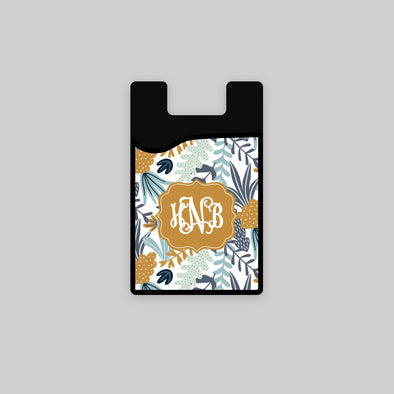 Splendid Leaves Adhesive Card Caddy