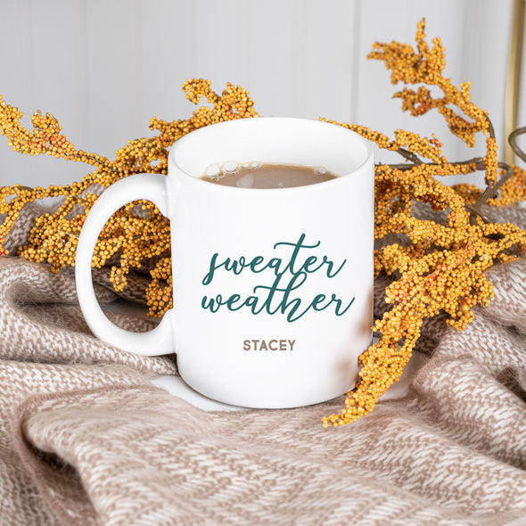 Sweater Weather Ceramic Mug