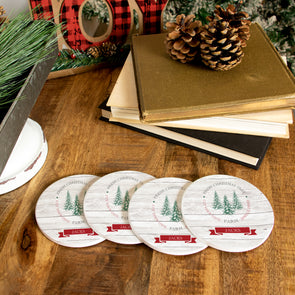 Fresh Cut Trees Coasters