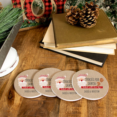 Cookies for Santa Coasters