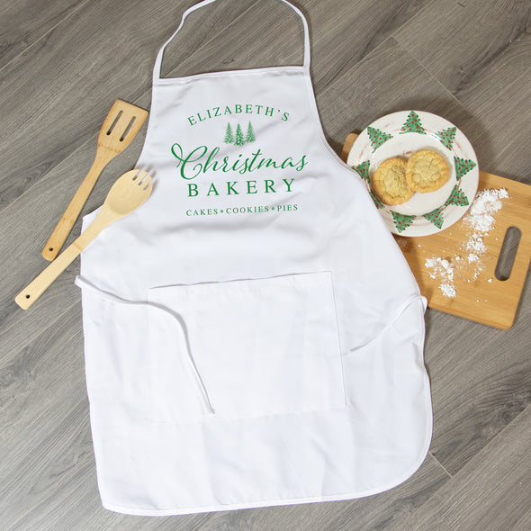 Christmas Bakery Adult Apron