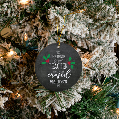 Influence of a Good Teacher Ornament