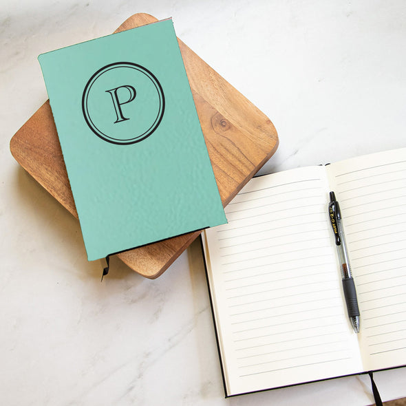 The Rest is Still Unwritten Leatherette Journal - Teal