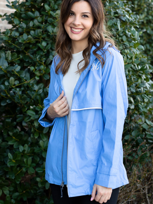 New Englander Rain Coat - Periwinkle