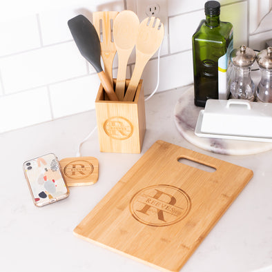 Medium Bamboo Kitchen Set