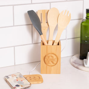 Small Bamboo Kitchen Set