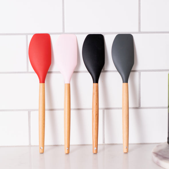 Bamboo Silicone Spatula