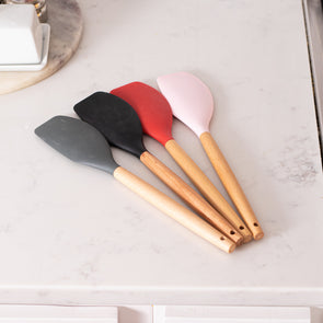 Bamboo Silicone Spatula